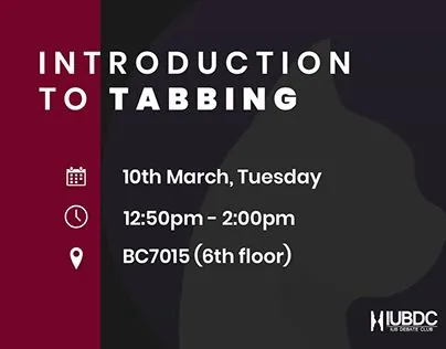 Introduction to Tabbing, design project on Behance