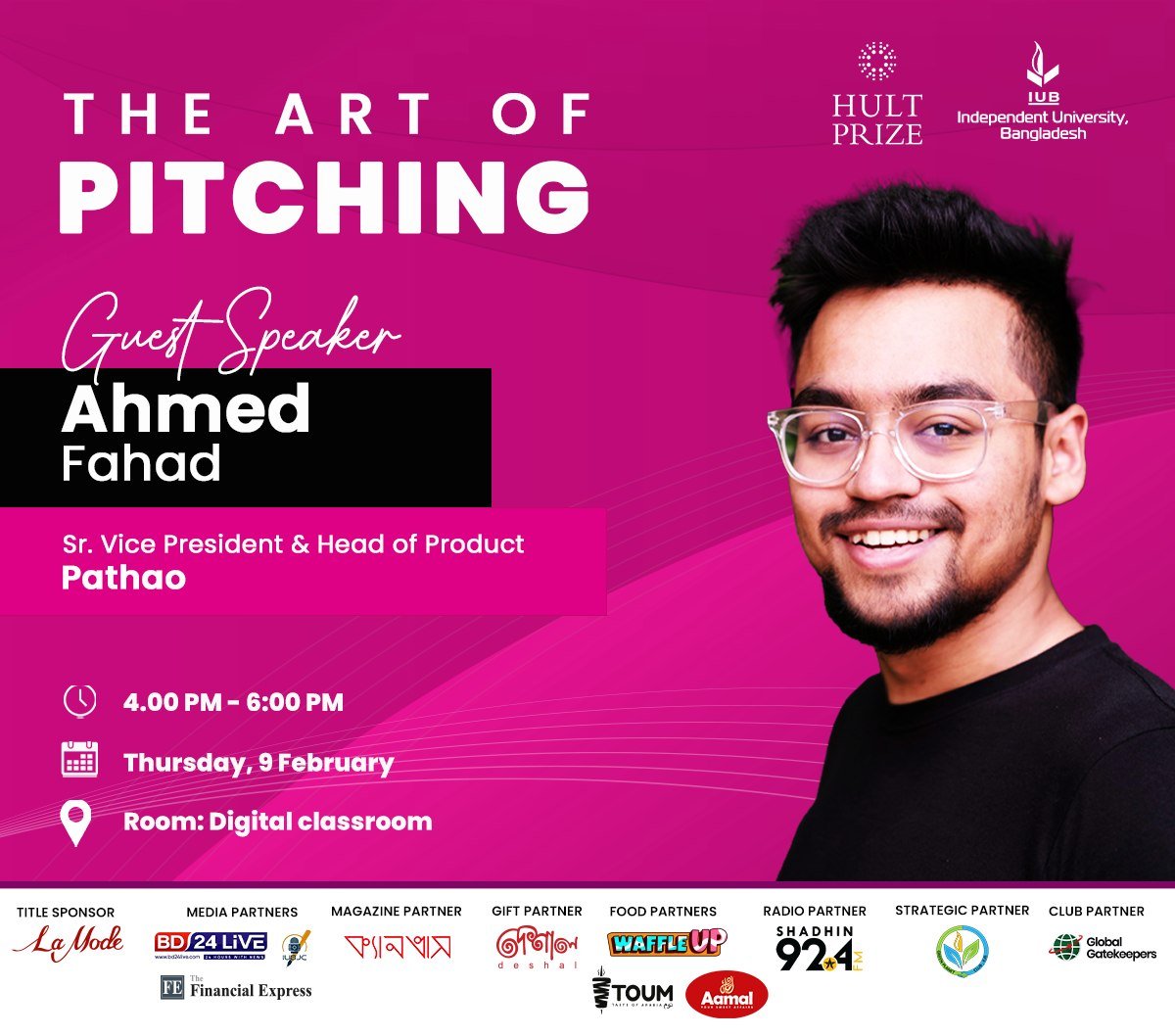 Hult Prize at IUB branding material 16