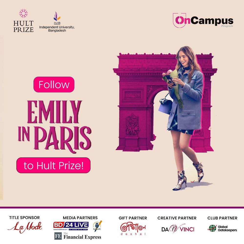 Hult Prize at IUB branding material 3