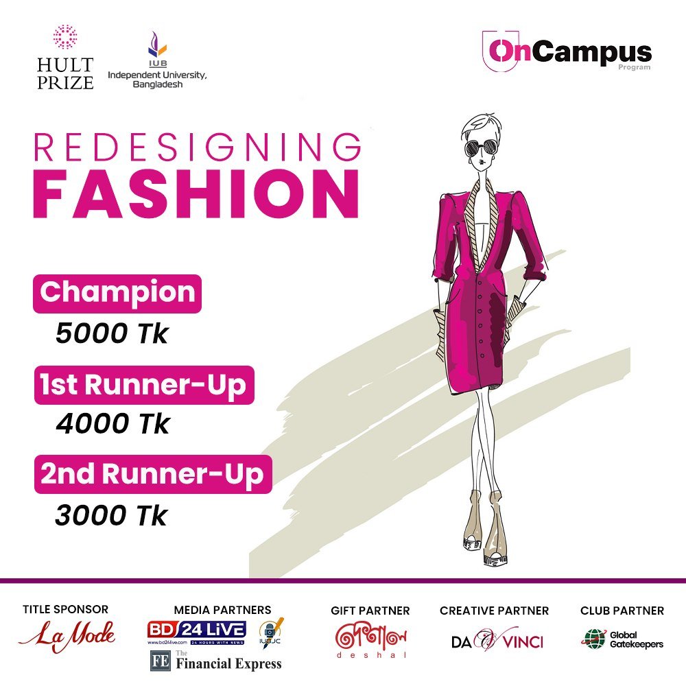 Hult Prize at IUB branding material 32
