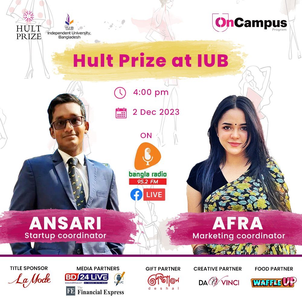 Hult Prize at IUB branding material 8
