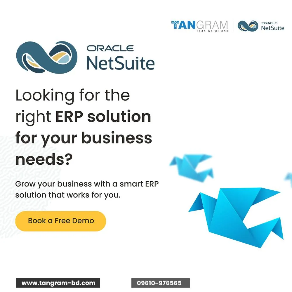 Tangram NetSuite campaign artwork 9: Find the right ERP fit