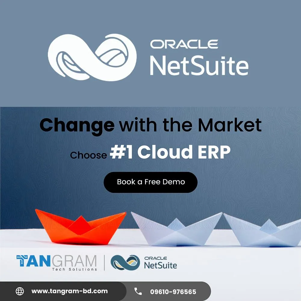 Tangram NetSuite campaign artwork 12: Change with the market