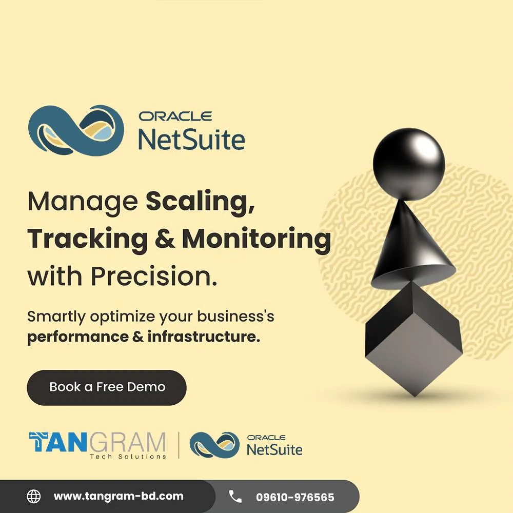 Tangram NetSuite campaign artwork 13: Precision behind performance