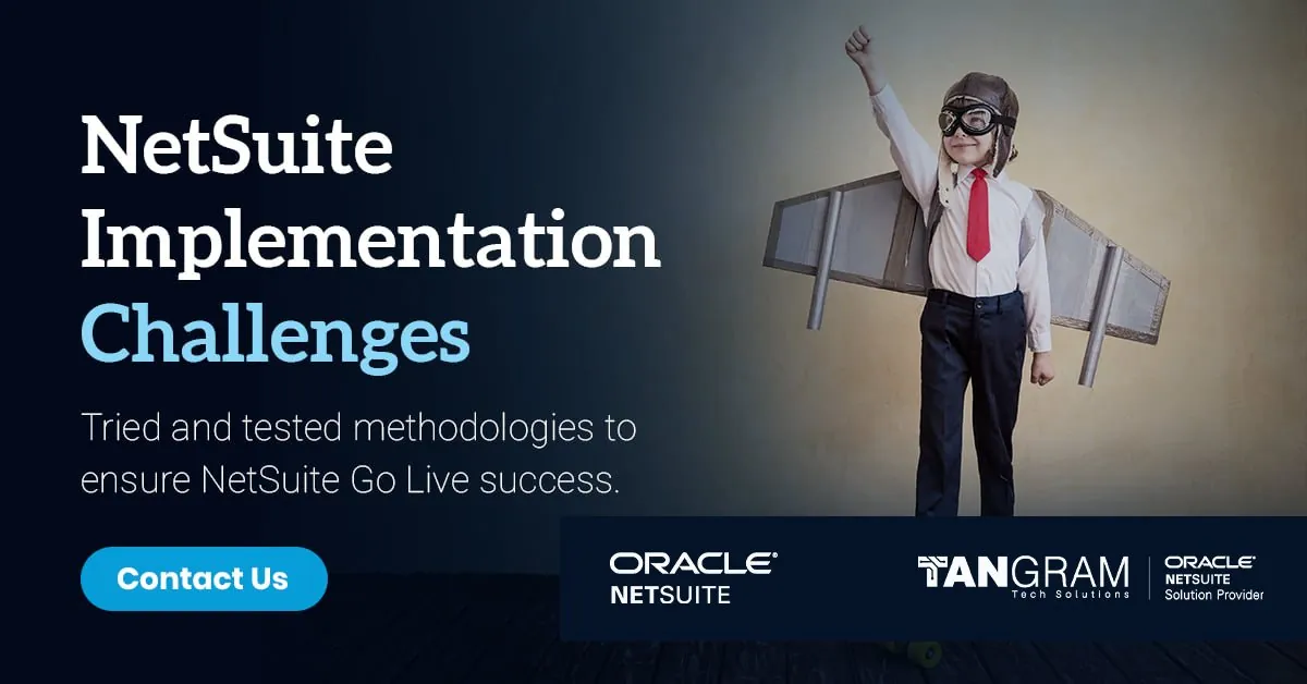 Tangram NetSuite campaign artwork 23: Facing implementation challenges