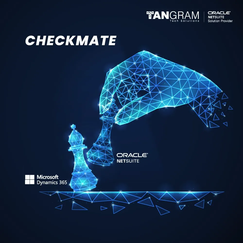 Tangram NetSuite campaign artwork 30: Checkmate: plan the next move